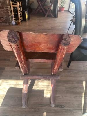 Mobilier foișor din lemn masiv complet   8 locuri - imagine 4