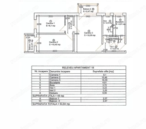 Sagului, 3 camere , Etaj intermediar - imagine 7