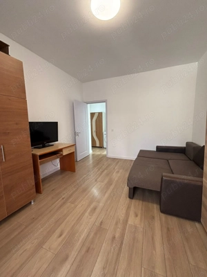 Ap. 1 cam decomandat, bloc nou, mobilat si utilat, terasă 14mp