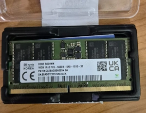 Memorie Notebook Hynix 16GB SODIM DDR5, 5600