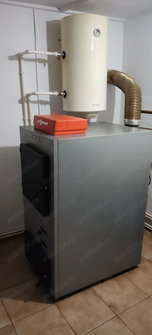 Vând centrala termica pe lemne Viessmann Vitolino 