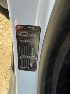 Ford Focus MK4 1.5TDci 95cp Euro6 - imagine 7