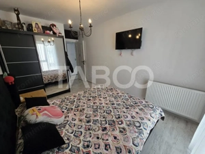 Apartament decomandat 3 camere 2 bai balcon lift City Residence Sibiu - imagine 14