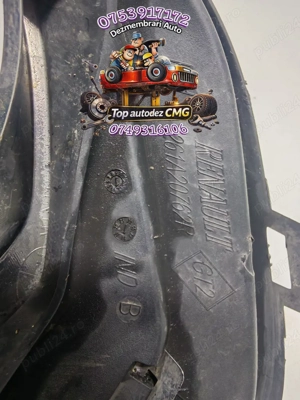 Ornament proiector dreapta Dacia Logan 2 261A20762R Sandero grila proiector ceata - imagine 5