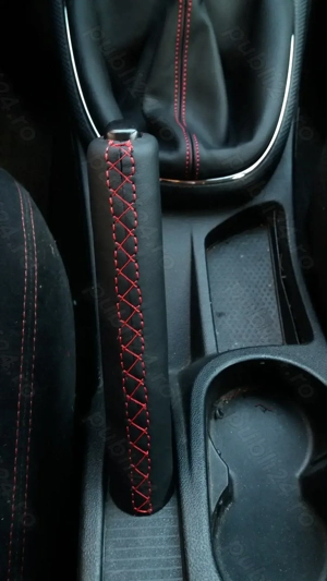 Imbracare/tapitare volan in piele naturala Nappa - imagine 7