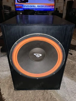 Cerwin Vega CLS-15S SUPER Subwoofer ACTIV 300W 25Hz Difuzor 15  30Kg