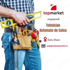 Angajăm Operator pentru Aparate de Cafea de tip Vending în Satu Mare 