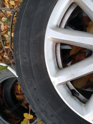 vând jenți Audi cu cauciucuri originale - imagine 2