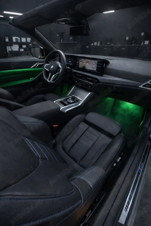 BMW 420i Cabrio M-PACKET Camere 360 Head-up Display Facelift 2025 GARANTIE Service Gratuit NOU  - imagine 7