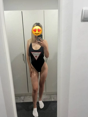 Blonda slim reală 100%