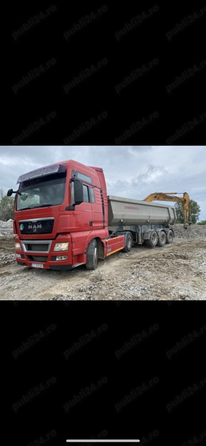 Ansamblu basculabil MAN TGX semiremorca SCHWARZMULLER - imagine 5