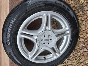 Jante Dacia Logan cu cauciucuri de vara  - imagine 6