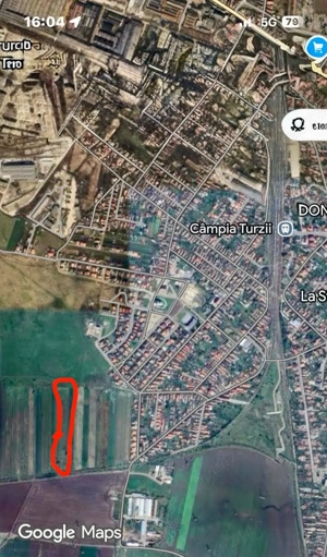 Teren vanzare campia turzii