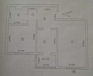 Apartament 2 Camere decom. Dacia  3 4 Ac   Mobilat  Utilat  - imagine 8