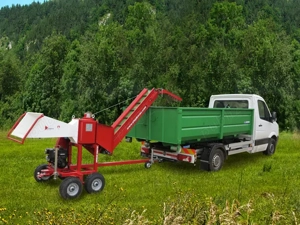 Tocător crengi   resturi vegetale 