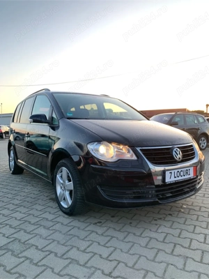 VW TOURAN United 2009 Mai 7 Locuri 1.9 TDI Impecabil FULL OPTION Deosebit - imagine 6