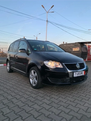 VW TOURAN United 2009 Mai 7 Locuri 1.9 TDI Impecabil FULL OPTION Deosebit - imagine 8