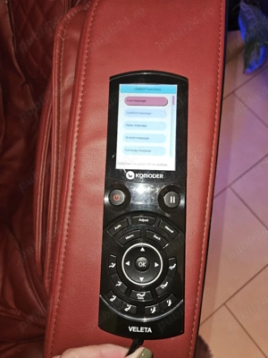 Fotoliu masaj KOMODER 