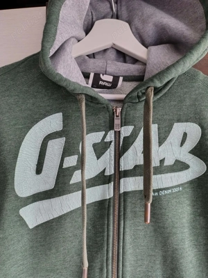 Hanorac G-Star Raw Portland Hooded Vest zip-up hoodie Size M - imagine 5