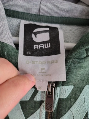 Hanorac G-Star Raw Portland Hooded Vest zip-up hoodie Size M - imagine 4