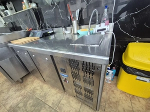 Masa rece 2usi+chiuveta bucatarului