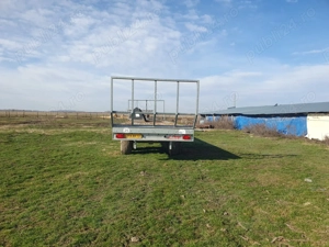 Remorca (Platforma) transport baloti rotunzi FLIEGL, model DPW 180 B,  din  2020