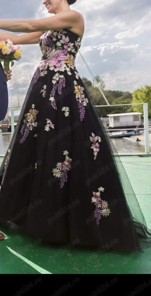 Rochie de nașa și de ocazie superba - imagine 4