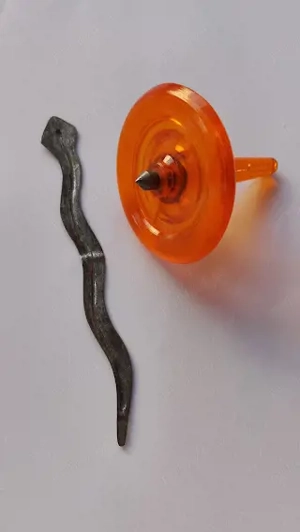 Set Jucării Vintage: Farsă Cafea + Joc Magnetic cu Șină Metalică  