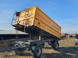 Remorca agricola basculabila, pe 3 parti , 12 tone, WIELTON PRS-2   W12,  din anul 2020 - imagine 3