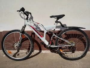 Bicicleta MTB Everest Roți pe 28 Inch, Furcă pe Telescop Și Telescop Central 21 viteze Shimano