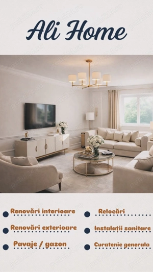 Firma de renovari interioare exterioare 