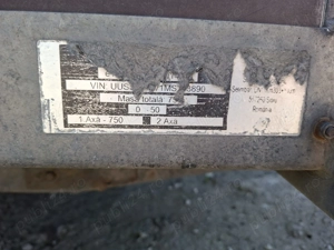 Remorca  750 kg - imagine 8