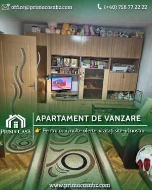 Apartament cu 2 camere   zona Balcescu   Piata Crang   etaj 1 din 4   confort 1   cu imbunatatiri   