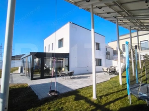 Casa moderna S+P, energy eficient, 180 mp si 1145 mp teren, Plaiul Vulcanesti
