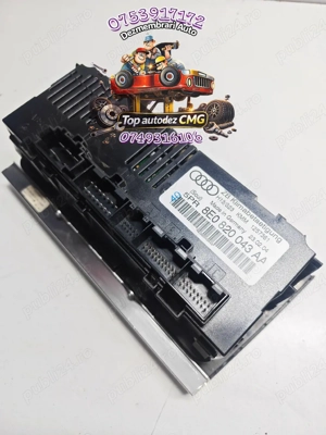 Panou clima Audi A4 B6 8E0820043AA climatronic comanda AC aer conditionat - imagine 2