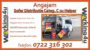 Sofer Distributie Categ. C cu Helper