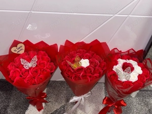 trandafiri din sapun 