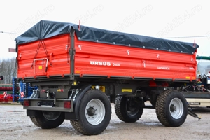 Remorci Agricole Profesionale MACOS & HALL   Gamă Completă 1t - 30t (Noi, Garanție) - imagine 8