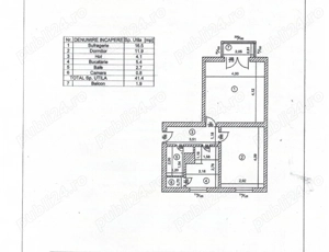 Vanzare apartament 2 camere zona SUD - Sala Doroftei - Ploiesti