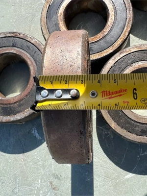 Rulmenți industriali 6312-RS noi (vechi stoc) 60x130x31 - imagine 2