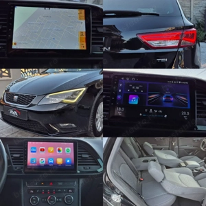 Seat Leon 1,6 tdi Matrix Faruri Full Led Navi Tempomat Incalzire scaune  - imagine 6