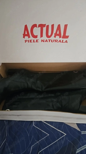 Cizme piele naturala marimea 37 - imagine 2