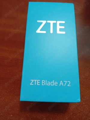 ZTE Blade A72, nou, sigilat, Skyline Blue