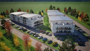 Penthouse 75.8 mp utili 3 camere terasa 49 mp si parcare in Selimbar