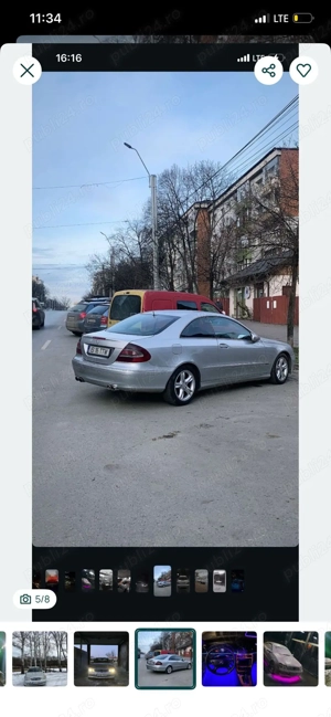 Vând Mercedes clk 2, 7 dizel 170 cp 1800& usor neg. automată  - imagine 2