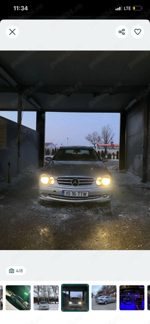 Vând Mercedes clk 2, 7 dizel 170 cp 1800& usor neg. automată  - imagine 3