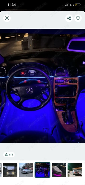 Vând Mercedes clk 2, 7 dizel 170 cp 1800& usor neg. automată 