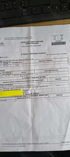 Casa la pret de teren 3950 m2 intravilan 100% - imagine 5