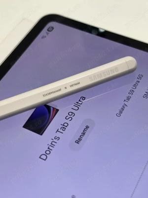 Tableta Samsung Galaxy Tab S9 Ultra 5G 256GB Beige - imagine 3