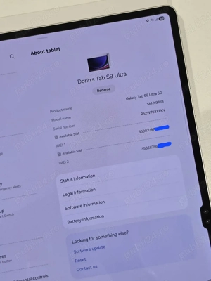 Tableta Samsung Galaxy Tab S9 Ultra 5G 256GB Beige